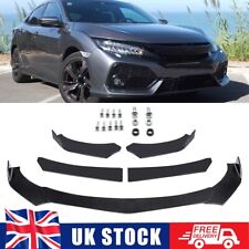 Front Bumper Lip Splitter Spoiler For Honda Civic Hatchback FK7 FK8 2017-2021 #F