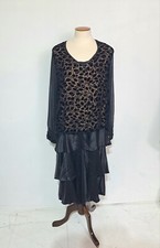 Antique 1920s Devore Velvet