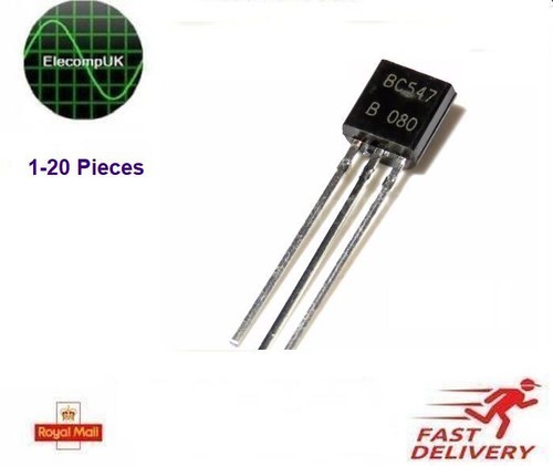 Bc547 npn bipolar - to-92,