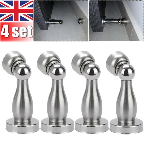 Magnetic door stop holder - 4x,