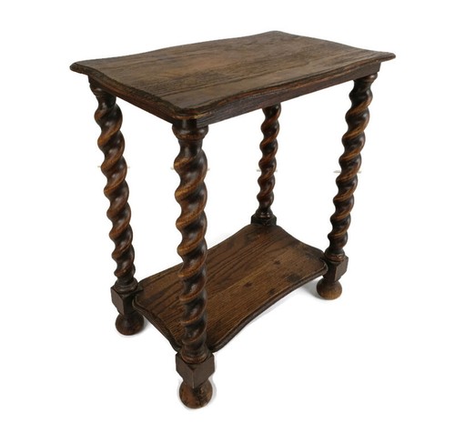 Barley twist wooden - wooden, table