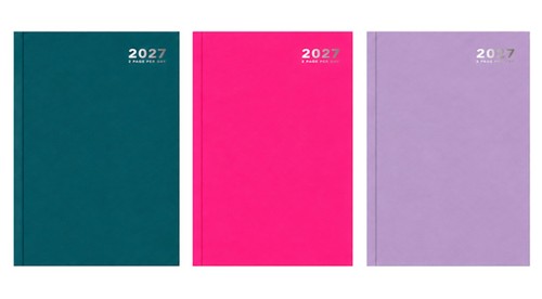 2027 diary two pages per - 2027,