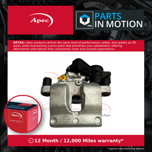 Brake caliper rear - brake,