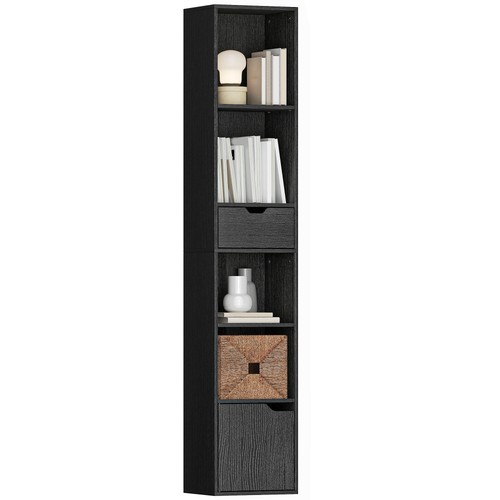 Homcom narrow bookshelf - homcom,