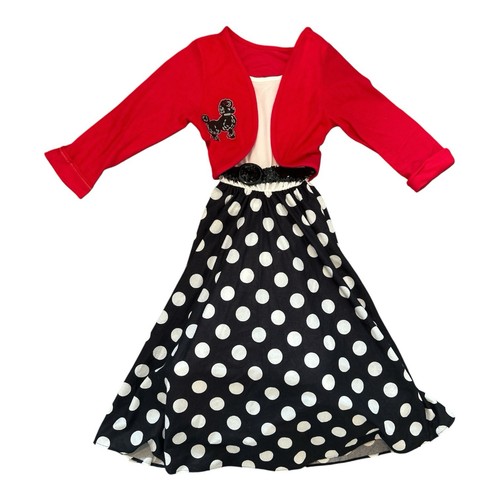 Vintage style poodle skirt - poodle,