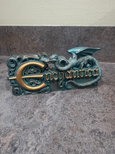 Enchantica logo sign - logo, plaque