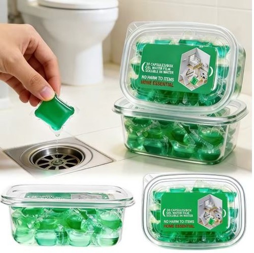 Bio enzyme drain cleaner - cleaner, pods