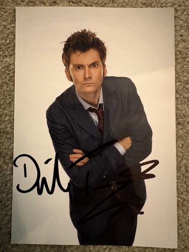 Signed photo david tennant - david,