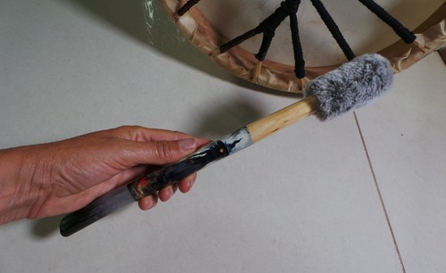 Drumbeater handmade for - , skin