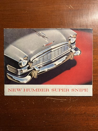 New humber super snipe rootes - super,