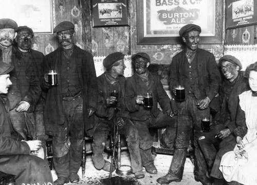 Coal blacked south wales - south,