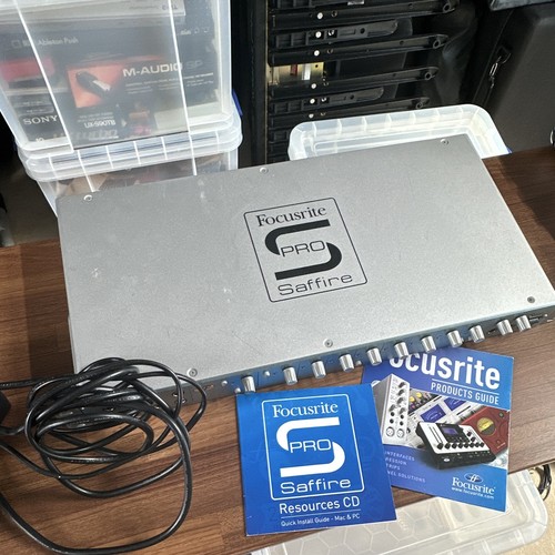Focusrite saffire pro - focusrite, i/o