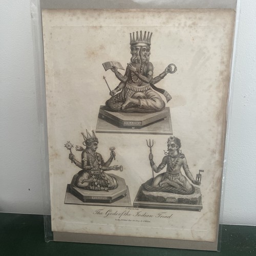 Gods the indian - of, triad