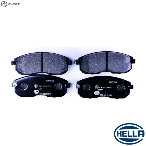 Brake pad set disc - disc,