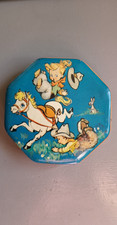 VINTAGE OCTAGONAL  HOLLANDS  TOFFEES TIN