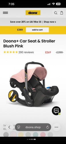 Doona stroller pram pushchair - doona,