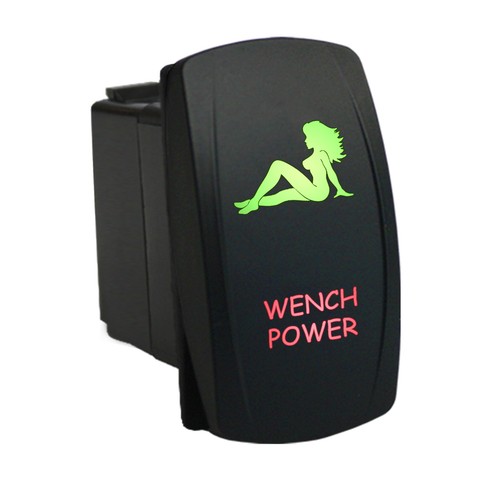 Rocker switch 12v 6b82gr wench - switch,