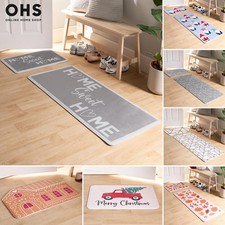 OHS Print Doormat Runner Xmas