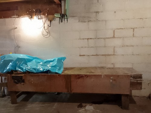 Joiners workbench with vice - workbench,