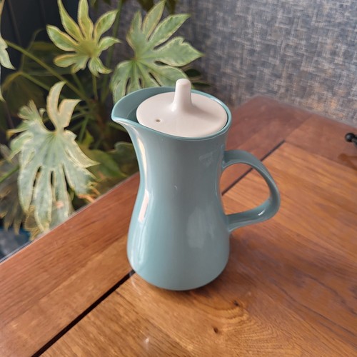 Poole pottery twintone celeste - pottery,