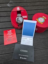 Citizen  Eco-Drive A-T Red