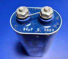 STC Motor-Start Vintage Capacitor 34uF 34mfd / 300VDC