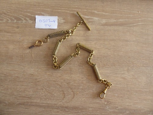 Antique gilt albert - gilt, pocket