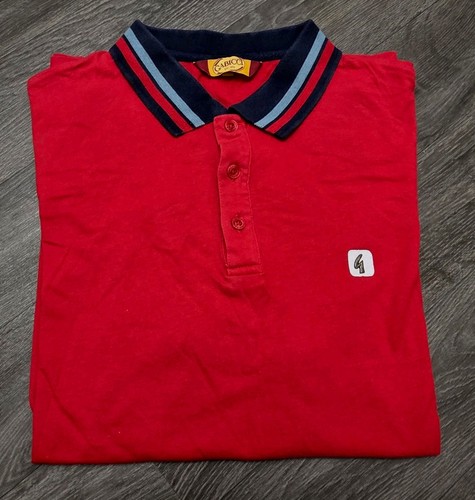 Gabicci red blue slimfit polo - blue,