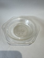 Vintage Queen Elizabeth II Glass Dish Rare Coronation Elizabeth R 1953 CCP 400
