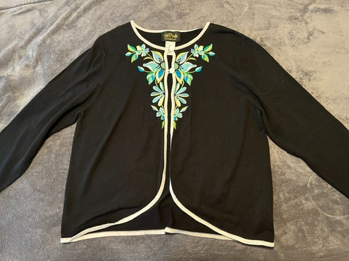 Bob mackie wearable art black - art,