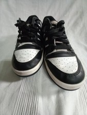 Boys Adidas Black Amd White