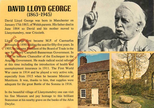 Picture postcard david lloyd - picture,