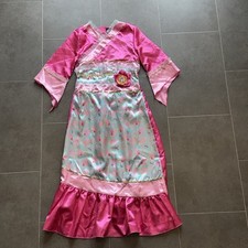 TU MULAN Disney Princess Pink Dress Costume Outfit Age 9-10