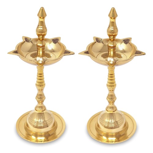 Brass diya kerala - diya, samai