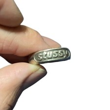 Stussy 925 Silver Ring 90s