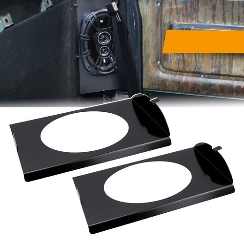 Behind seat speaker brackets - behind,