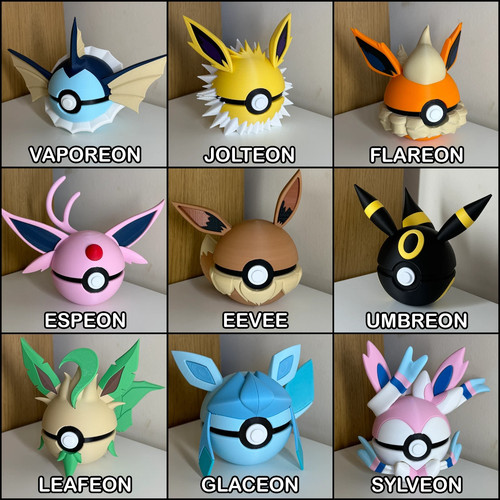 Pokemon poke balls - , eevee