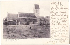 Hampshire postcard OVER WALLOP
