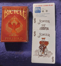 EX. CONDITION - BICYCLE FYREBIRD PLAYING CARDS