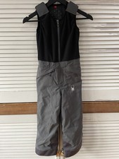 Kids Spyder Expedition Ski Jumpsuit Ski Suit Grey Age 6 Ski Wear Snow