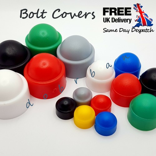 Coloured plastic nut - coloured,