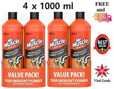 Mr Muscle Drain Unblocker Sink