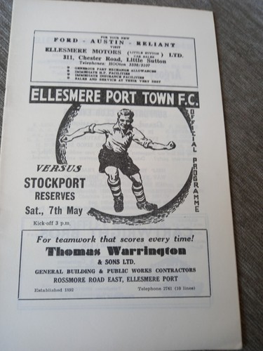 Ellesmere port town v - 65-66,