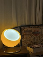 Glass Bedside Lamp Bauhaus