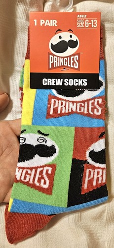 Pringles chips colorful socks - colorful,