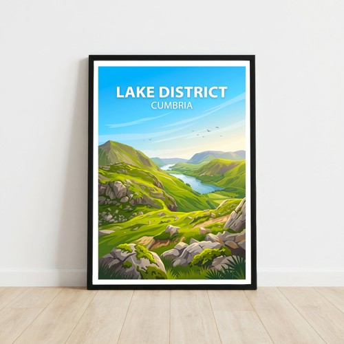 Lake district cumbria - lake,