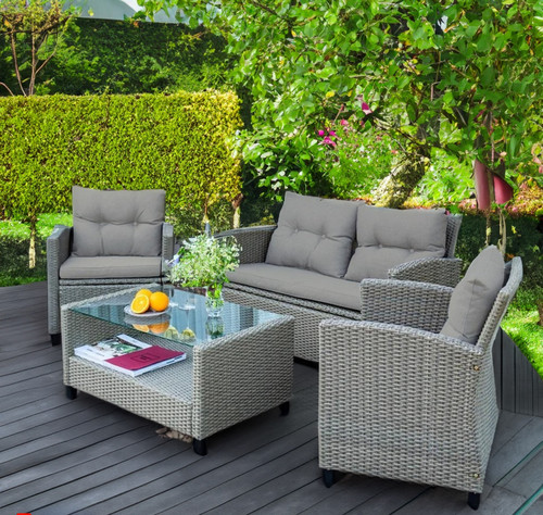 Rattan seater outdoor - rattan,
