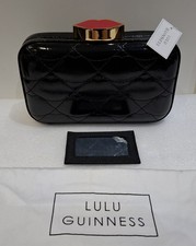 Lulu Guinness Black Leather