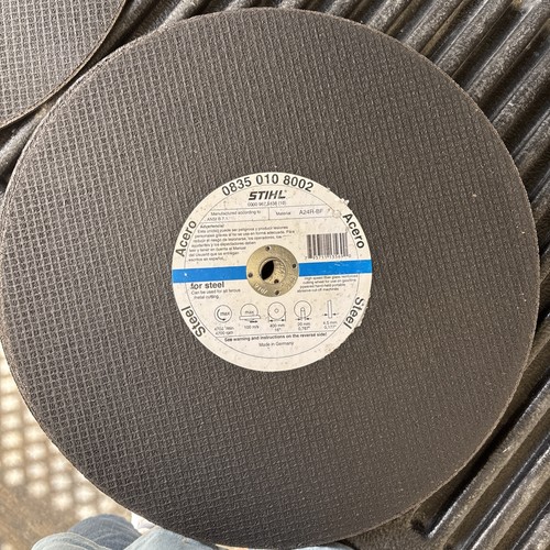 Stihl steel cutting - cutting, saw