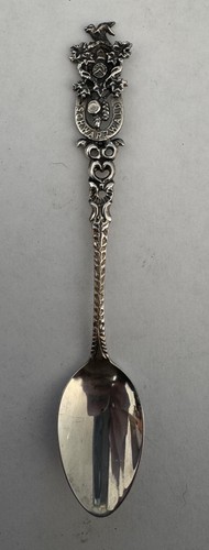 Vintage german souvenir spoon - vintage,